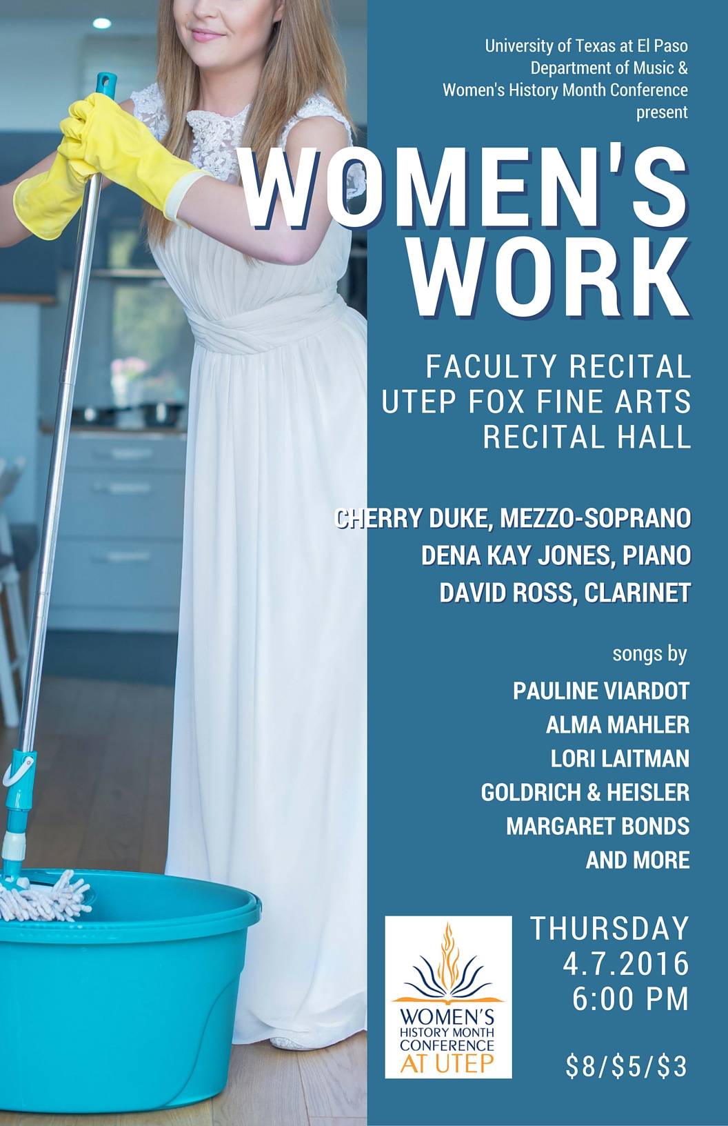 Women’s Work: Faculty Recital at UTEP